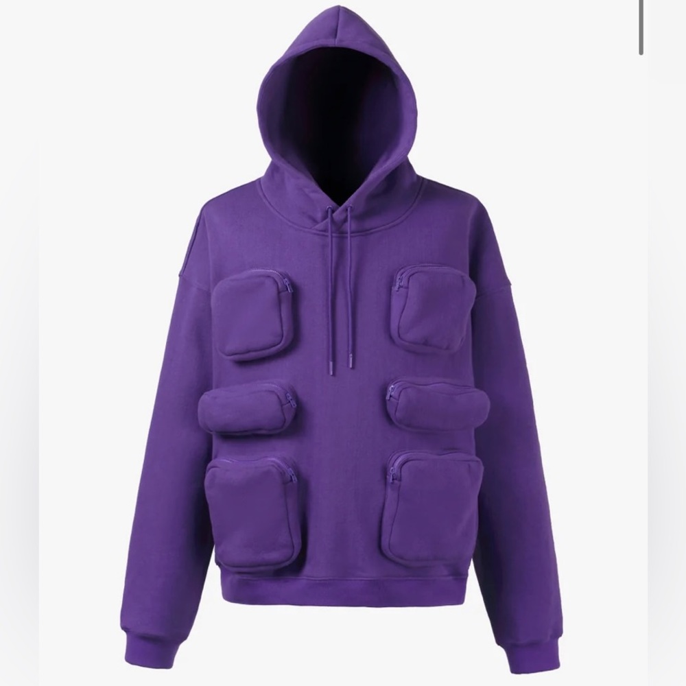 Yitai Cargo Pocket Hoodie
